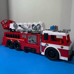 Red and White Fire Truck Toy
